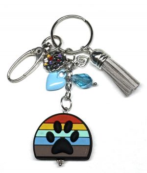 Anhänger „Retro Paws“