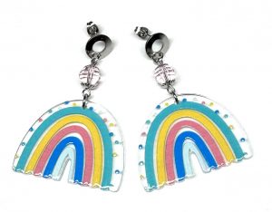 Ohrringe „Pastell Rainbow“