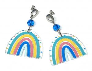 Ohrringe „Pastell Rainbow“