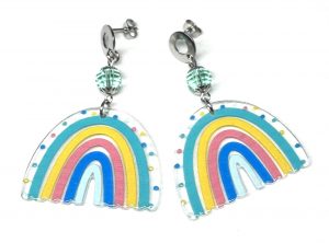 Ohrringe „Pastell Rainbow“