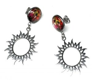 Ohrringe „Burning Sun“