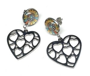 Ohrringe „Sunflower Heartbeat“