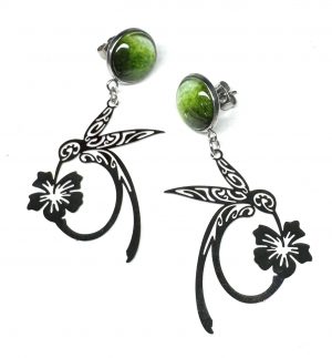 Ohrringe „Emerald Hummingbird“