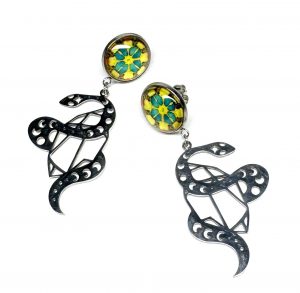 Ohrringe „Meadow Serpent“