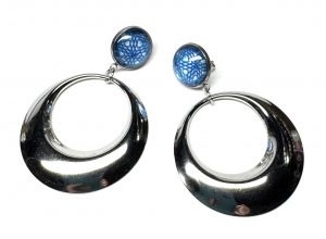 Ohrringe „Blue Orbit Mosaic“