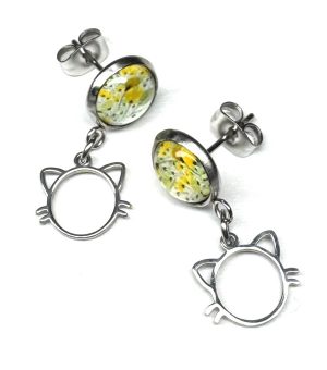 Ohrringe „Sunny Garden Kitty“