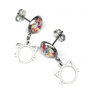 Ohrringe „Rose Garden Kitty“