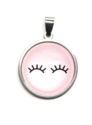 Cabochon & Stainless Steel
