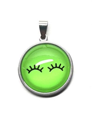 Cabochon & Stainless Steel