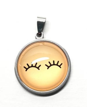 Cabochon & Stainless Steel