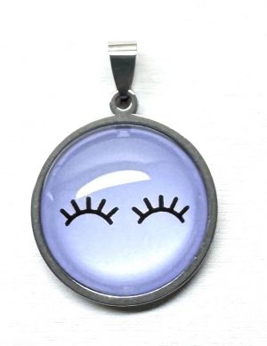 Cabochon & Stainless Steel