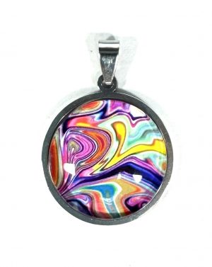 Cabochon & Stainless Steel