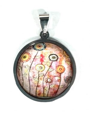 Cabochon & Stainless Steel