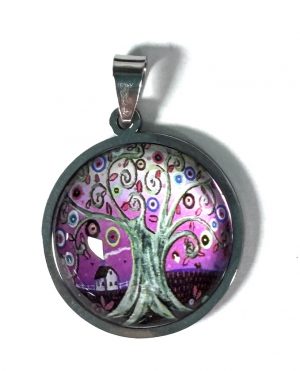 Cabochon & Stainless Steel