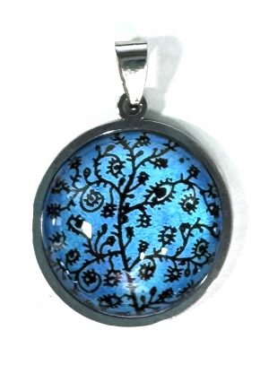 Cabochon & Stainless Steel