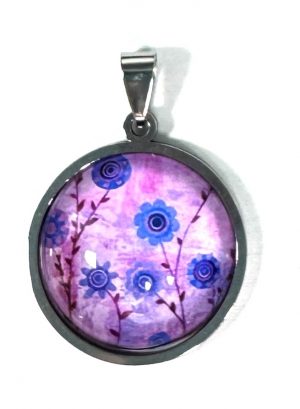 Cabochon & Stainless Steel