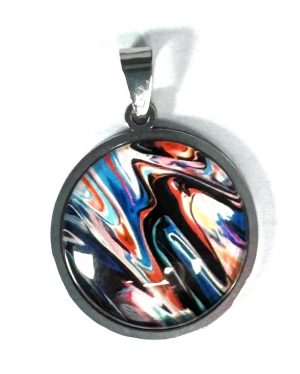 Cabochon & Stainless Steel