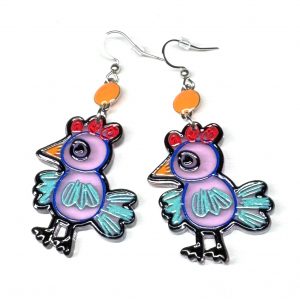 Ohrringe "Chicken Dance“