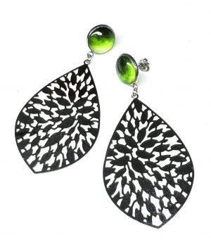 Ohrringe „Green Leaves“