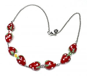 Kette "Strawberry Fields“